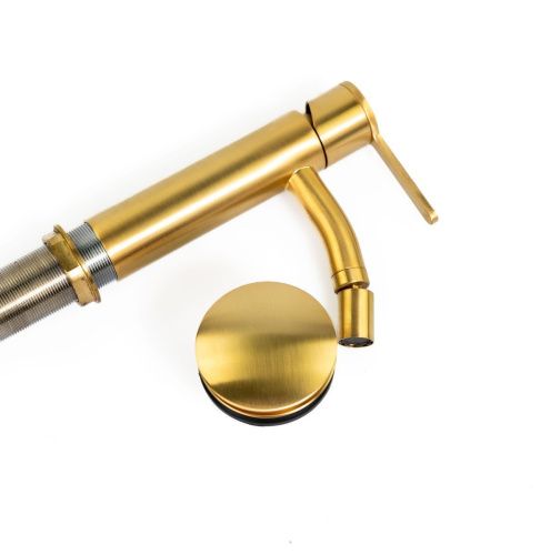 Смеситель Emmevi Filobrass 85004/ORS на биде золото - фото 5