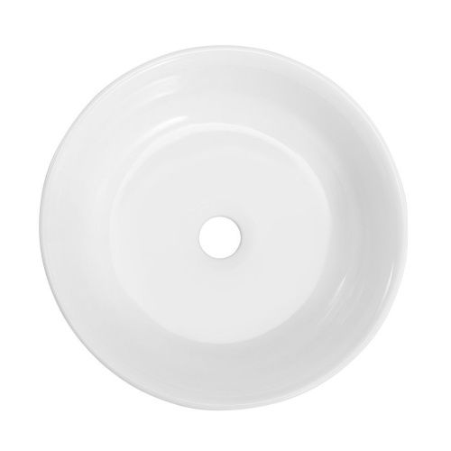 Раковина керамическая Cezares CZR-6603 40х40 накладная цвет белый без отверстий под смеситель - фото 3