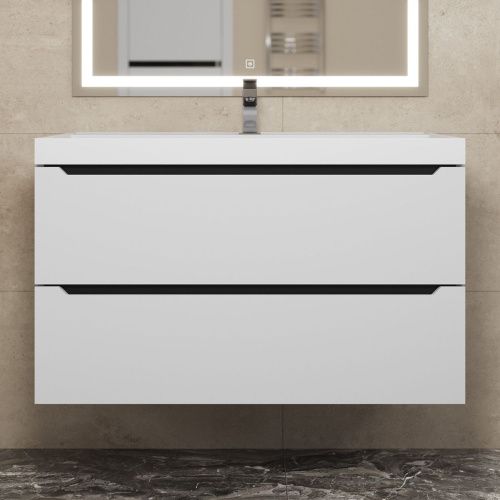 Тумба под раковину Uperwood Tanos 2930205143 90х50 подвесная - фото 5