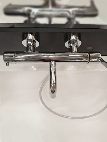 Смеситель для ванны AltroBagno Unione AltroBagnoUnione0220Cr настенный хром - фото 5