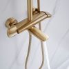 Душевая стойка Rose R3936G настенная цвет золото