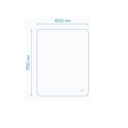 Зеркало с подсветкой Maretti Florenza FL146070P16EL 60х70 подвесное - фото 3