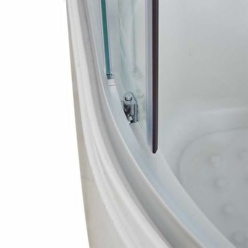 Душевая кабина Timo Imwei XDM-90FH 90х90 четверть круга с крышей ориентация универсальная - фото 5