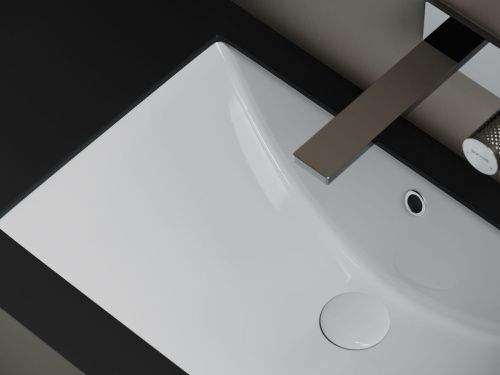 Раковина из сантехнического фарфора Ceramica Nova ERA CN6082 60х39 встраиваемая цвет белый - фото 5