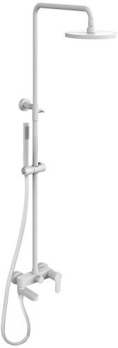 Душевая стойка Paffoni Blu ZCOL632BO настенная цвет белый