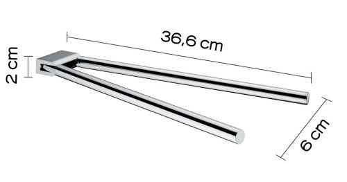 Полотенцедержатель Gedy Canarie A223(13) - фото 2