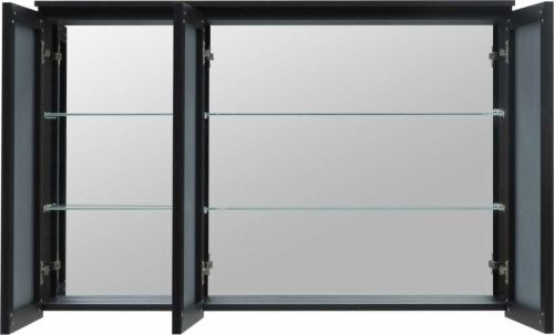 Зеркало-шкаф De Aqua Алюминиум 261762 120х80 подвесной - фото 3