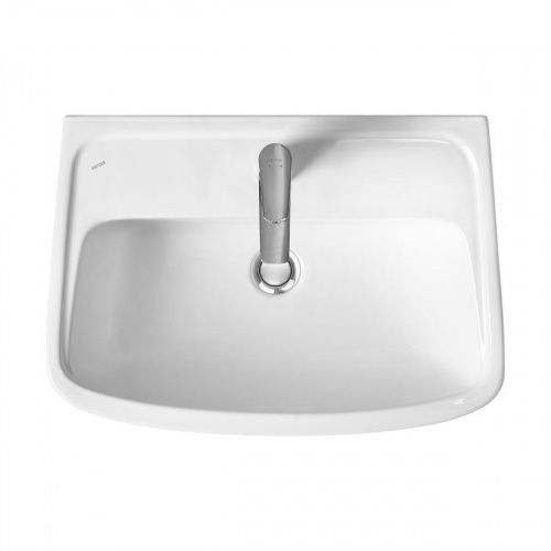 Раковина из сантехнического фарфора Santek Лонги 1WH501756 60х40 подвесная цвет белый - фото 4