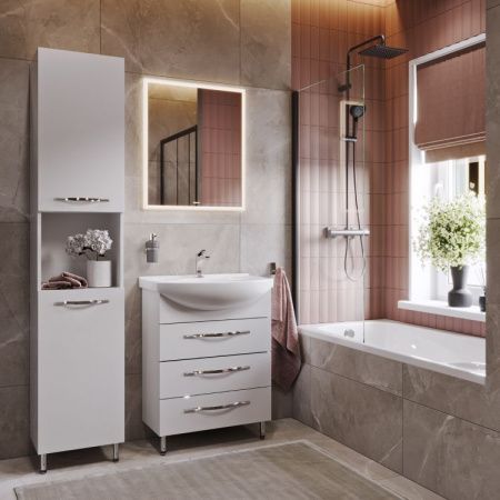 Зеркало с подсветкой Aqwella Y VIS0206AH 60х70