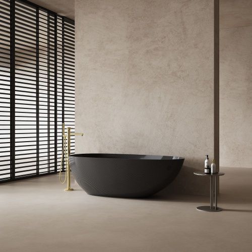 Ванна карбоновая Abber Karbon AK9011-1.7 170х80 отдельностоящая овальная - фото 3