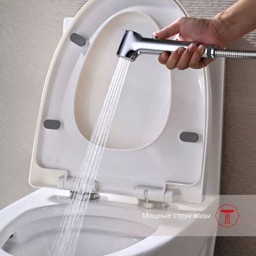 Гигиенический душ со смесителем Raglo R03 R03.52 хром - фото 5