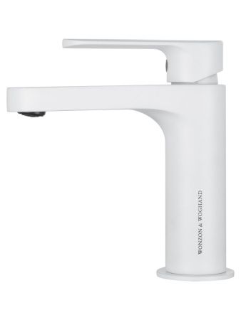 Смеситель Wonzon & Woghand WW-H1032-MW на раковину белый
