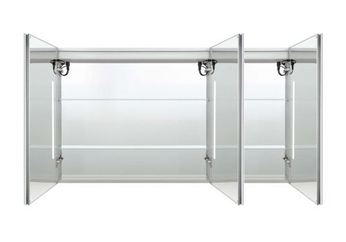 Зеркало-шкаф Aquatek AQ7129-MLC 120х70 подвесной цвет белый - фото 3