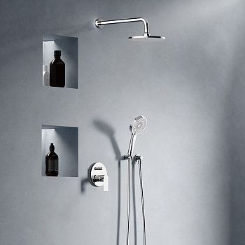 Душевая система Damixa Apollo 947520000 встраиваемая в стену цвет хром