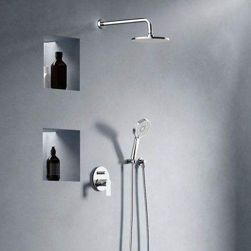 Душевая система Damixa Apollo 947520000 встраиваемая в стену цвет хром