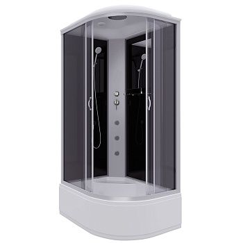 Душевая кабина Niagara Classic 25101434LG 120х80 асимметричная с крышей ориентация левая