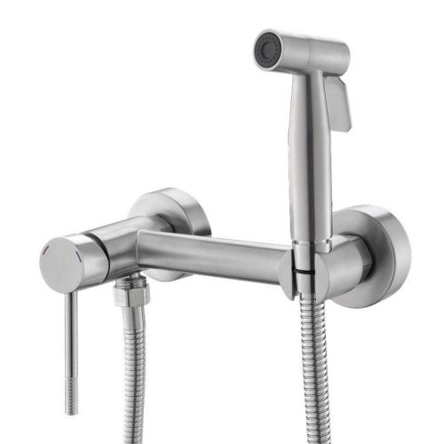 Гигиенический душ со смесителем Voda VSL02 VODA нержавеющая сталь - фото 2