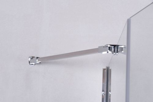 Душевой уголок Niagara Nova 66160811 100х100 стекло прозрачное профиль хром без поддона - фото 5