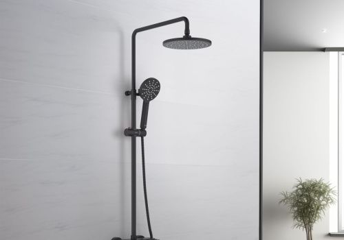 Душевая стойка Aquatek БЕТТА AQ2140MB настенная цвет черный - фото 5