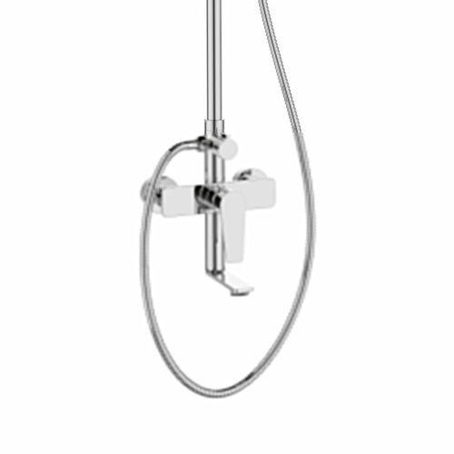 Душевая стойка Agger Brilliant A0394400 настенная цвет хром - фото 3