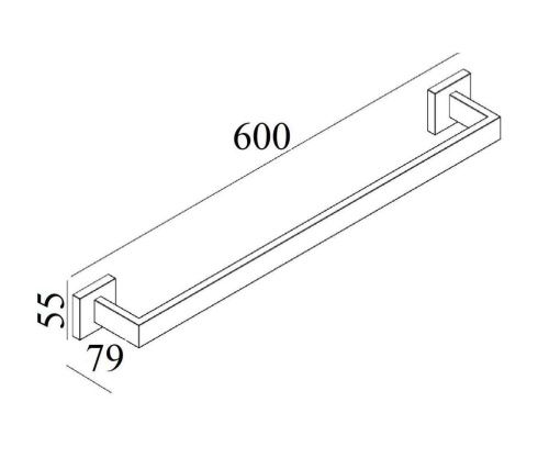 Полотенцедержатель BOCH MANN BM10657 - фото 3