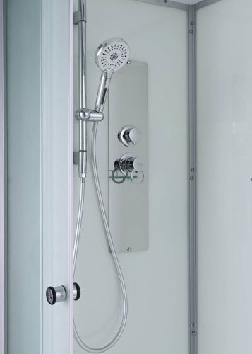 Душевая кабина AvaCan D D3090N 90х90 четверть круга без крыши ориентация универсальная - фото 4