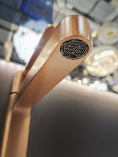 Смеситель AltroBagno Unione AltroBagnoUnione0138BC на раковину медь - фото 5