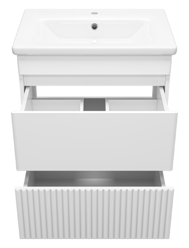 Тумба под раковину Misty Мира П-Мир-01065-012Я 60х40 напольная цвет белый - фото 3