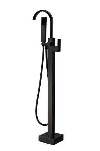 Смеситель BOCH MANN RESIA Вlack BM9191 напольный черный