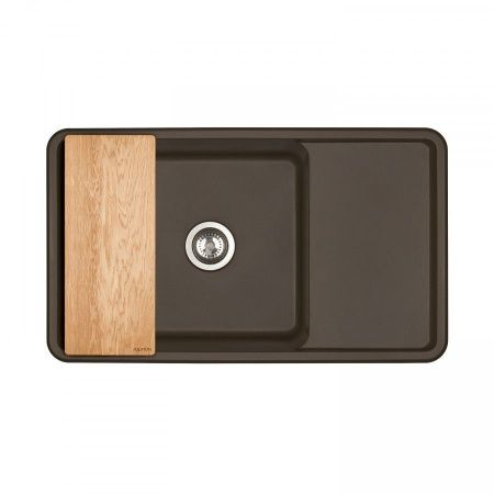 Кухонная мойка Aquaton Беллис 1A724832BS280 85х50 цвет коричневый