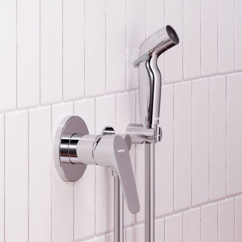 Гигиенический душ со смесителем Damixa Jupiter 777510001 хром - фото 3