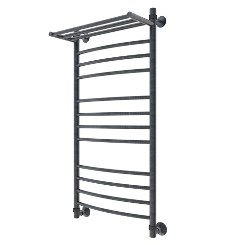 Полотенцесушитель водяной Veconi Nemi-B N10050GR-B 50х100 серый