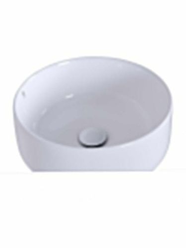 Раковина из сантехнического фарфора Orange B07-345W 30х30 накладная цвет белый - фото 3