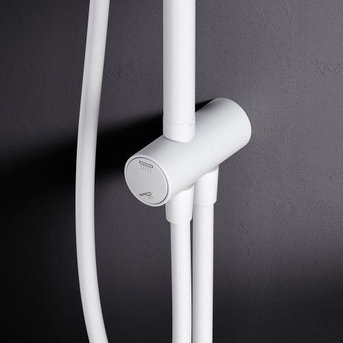 Душевая стойка Am.Pm Gem F0790033 настенная цвет белый - фото 4