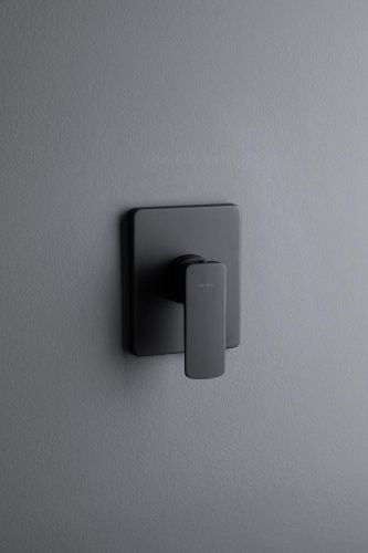 Смеситель для душа Allen Brau Infinity 5.21015-31 встраиваемый в стену черный - фото 5