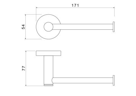 Бумагодержатель Aquatek ЕВРОПА AQ4108BG