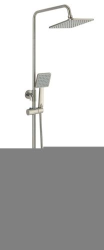 Душевая стойка Fmark FS8745-22 настенная цвет серый - фото 2