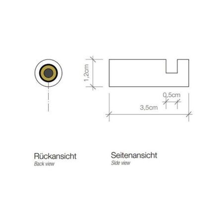 Крючок Decor Walther Mikado 520159