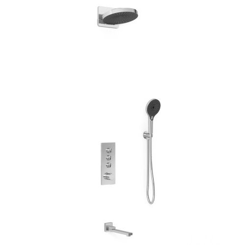 Душевая система Vincea VSFW-433TI1CH встраиваемая в стену цвет хром с термостатом - фото 3