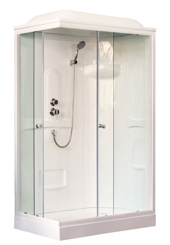 Душевая кабина Royal Bath HP RB8120HP1-T-R 120х80 прямоугольная с крышей ориентация правая