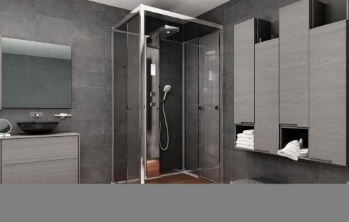 Душевая кабина AvaCan Z122 120х90 прямоугольная с крышей ориентация универсальная - фото 3