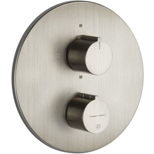 Смеситель Gessi Emporio Via tortona 38777#149 встраиваемый в стену никель с термостатом