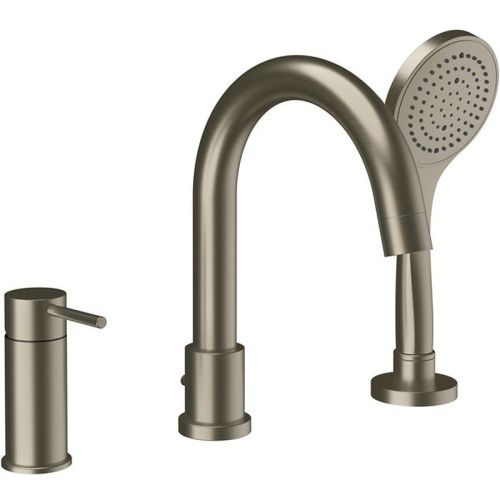 Смеситель Gessi Emporio Via tortona 18637#149 на борт ванны никель