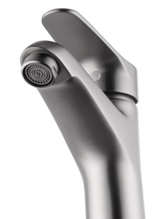 Смеситель Wonzon & Woghand WW-A40212-BGG на раковину серый