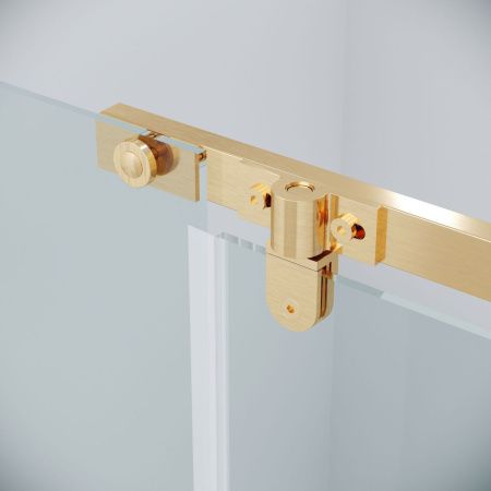 Душевой уголок Grossman Pragma 120.K33.03.1280.32.00 120х80 стекло прозрачное профиль золото без поддона