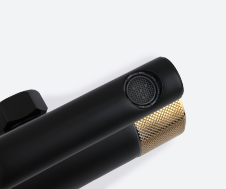 Душевая стойка Bronze de Luxe 2039RGB настенная цвет черный