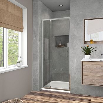 Душевая дверь Vincea Intra VDP-1I7080CL 80х190 стекло прозрачное профиль хром