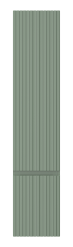 Шкаф-пенал Brevita Victory VIC-05035-080R 40х170 подвесной цвет зеленый - фото 2