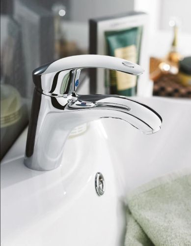 Смеситель Cron CN1021 на раковину хром - фото 4