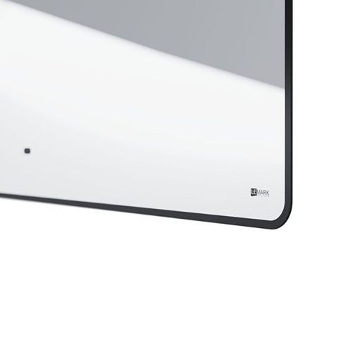 Зеркало LeMark Mioblack LM80ZM-black 80х80 подвесное - фото 4